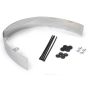 TRANS-DAPT TRA9453 3in Wide Chrome Fan Shroud