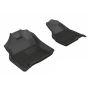 3D MAXpider 2012-2020 Dodge Ram 1500 Crew/2500/3500 Crew/Mega Kagu 1st Row Floormat - Black