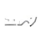 Diamond Eye KIT 4in DPF-BACK SGL SS: 11-12 CHEVY 6.6L 2500/350