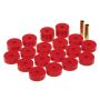 Prothane 74-75 Jeep CJ5 Body Mounts - Red