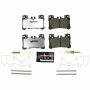 PowerStop Z26-2063 PowerStop - Z26 Performance Carbon-Fiber Ceramic Brake Pads with Hardware Kit