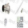 Global Parts Distributors LLC 9611256 gpd Compressor Kit 9611256