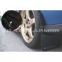 Rally Armor MF2-UR-BLK/BL Black Mud Flap/Blue Logo