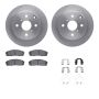 Dynamic Friction 6512-76215 Rotor Kit