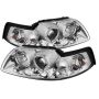 SPYDER 5010452 Projector Headlights - LED Halo - Chrome