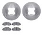 Dynamic Friction 6502-59216 Rotor Kit