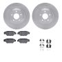 Dynamic Friction 6512-80343 Rotor Kit