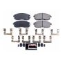 PowerStop Z23-815A PowerStop - Z23 Daily Driver Carbon-Fiber Ceramic Brake Pads with Hardware Kit
