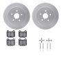 Dynamic Friction 4612-13015 Rotor Kit