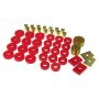 Prothane 55-57 Chevy Full Sedan Body Mount - Red