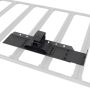 Go Rhino 5950080T XRS/SRM 4-CORE Clamp Mount Kit for Hi-Lift Jack - Tex. Blk (No Drill)