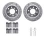 Dynamic Friction 7512-16000 Rotor Kit