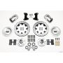 Wilwood 140-10440-DP Forged Dynalite Front Kit 12.19in Drilled Polished 74-80 Pinto/Mustang II Disc Spindle only