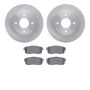 Dynamic Friction 6502-67353 Rotor Kit