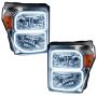 Oracle Lighting 8158-001 LED Pre-Assembled Headlights, Chrome Bezel, White