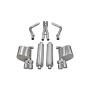 CORSA Performance 14525 Corsa 2011-2013 Dodge Charger R/T 5.7L V8 Polished Sport Cat-Back Exhaust
