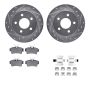 Dynamic Friction 7512-54012 Rotor Kit