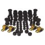 Prothane 1-2003-BL 80-86 Jeep CJ5/7 Total Kit - Black