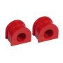 Prothane 97-04 Chevy Corvette Rear Sway Bar Bushings - 23.6mm - Red