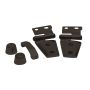 Rampage 87666 2007-2018 Jeep Wrangler(JK) Hood Kit - Black