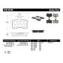 Stoptech 309.02280 Performance 96-2/97 Audi A4 / 96-01 A4 Quattro / 95-98 A6 Rear Brake Pads