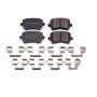 PowerStop 17-1108 PowerStop - Z17 Low-Dust Ceramic Brake Pads with Hardware