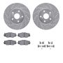 Dynamic Friction 7612-76001 Rotor Kit