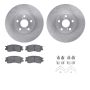 Dynamic Friction 6512-76368 Rotor Kit