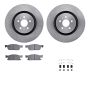 Dynamic Friction 6512-55033 Rotor Kit
