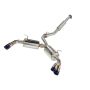 REMARK Sports Touring CatBack Exhaust, Toyota GR86 / Subaru BRZ 2022+, Burnt Stainless Tip