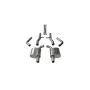 CORSA Performance 21018 Corsa 2017-2020 Dodge Charger/Chrysler 300 5.7L V8 Xtreme Cat-Back Dual Rear Exit w/o Tips