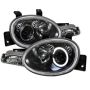 SPYDER 5017420 Projector Headlights - LED Halo - Black