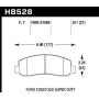Hawk Performance HB528Y.811 LTS Disc Brake Pad