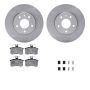 Dynamic Friction 6612-16019 Rotor Kit