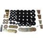 Energy Suspension 68-70 Chevrolet Biscayne/Bel Air/Caprice/Impala Body Mount Set w/ Hardware - Black