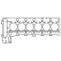 Cometic Gasket C15476-044 Cometic BMW N55B30A 85mm Bore .044in MLX Head Gasket
