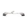 Remus 046520 0500LR 2019 Audi RS6 Avant Tiptronic C8 4.0L Turbo (DJP w/GPF) Axle Back Exhaust (Tail Pipes Req)