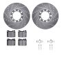 Dynamic Friction 7612-63024 Rotor Kit