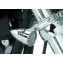 Bikers Choice 482422 Chrome Mini LED Turn Signals W/ 41 MM Clamp Universal Custom Pr
