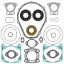 Vertex Pistons 611811 Vertex Gaskets 01-04 Polaris Freedom 700/SLH700 Complete Gasket Kit w/ Oil Seals