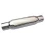 MOROSO MOR94055 S/S Spiral Flow Muffler - 3in Polished