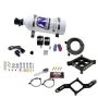 Nitrous Express 63840-05 4150 SINGLE ENTRY CROSSBAR PLATE SYSTEM, RNC (250-750HP) W/5LB BOTTLE
