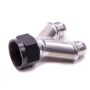 PETERSON FLUID PTR10-1730 Y-Manifold - 20an Female Swivel To 2 - 12an Male