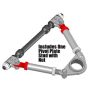 SPECIALTY PRODUCTS COMPANY 92005 CROSS SHAFT PIVOT STUD W/NUT
