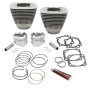 S&S Cycle 91-7207 84-99 BT 96in 3-5/8in Big Bore Cylinder & Piston Kit For S&S SH96 Engines - Natural