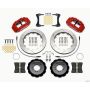 Wilwood 140-13043-R Narrow Superlite 6R Front Hat Kit 13.06in Red 2008-up Hyundai Genesis Coupe w/Lines