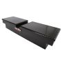 Dee Zee DZ8370B Deezee Universal Tool Box - Red Crossover - Double Black BT Full Size