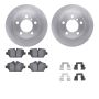 Dynamic Friction 6512-32070 Rotor Kit
