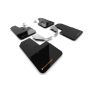 Rally Armor MF85-RR-ST-COR Black Mud Flap/Cy Orange Logo