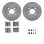 Dynamic Friction 6512-74077 Rotor Kit